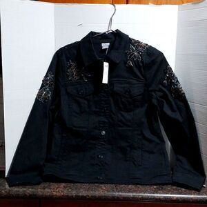 Chico's Denim Jacket...SIZE 1 (CHICO'S SIZE)